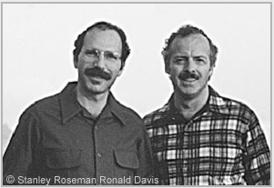 Stanley Roseman and Ronald Davis, Mont-Plerin, Switzerland, 1985.  Stanley Roseman and Ronald Davis