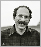 Stanley Roseman, portrait photograph,Switzerland, 1981. Photo  Ronald Davis  